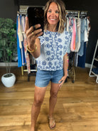 In The Right Place Flutter-Sleeve Top-Short Sleeves-THML-Anna Kaytes Boutique, Women's Fashion Boutique in Grinnell, Iowa