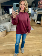 Move Along Z-Supply Crewneck Sweatshirt-Sweaters-Z Supply-Anna Kaytes Boutique, Women's Fashion Boutique in Grinnell, Iowa