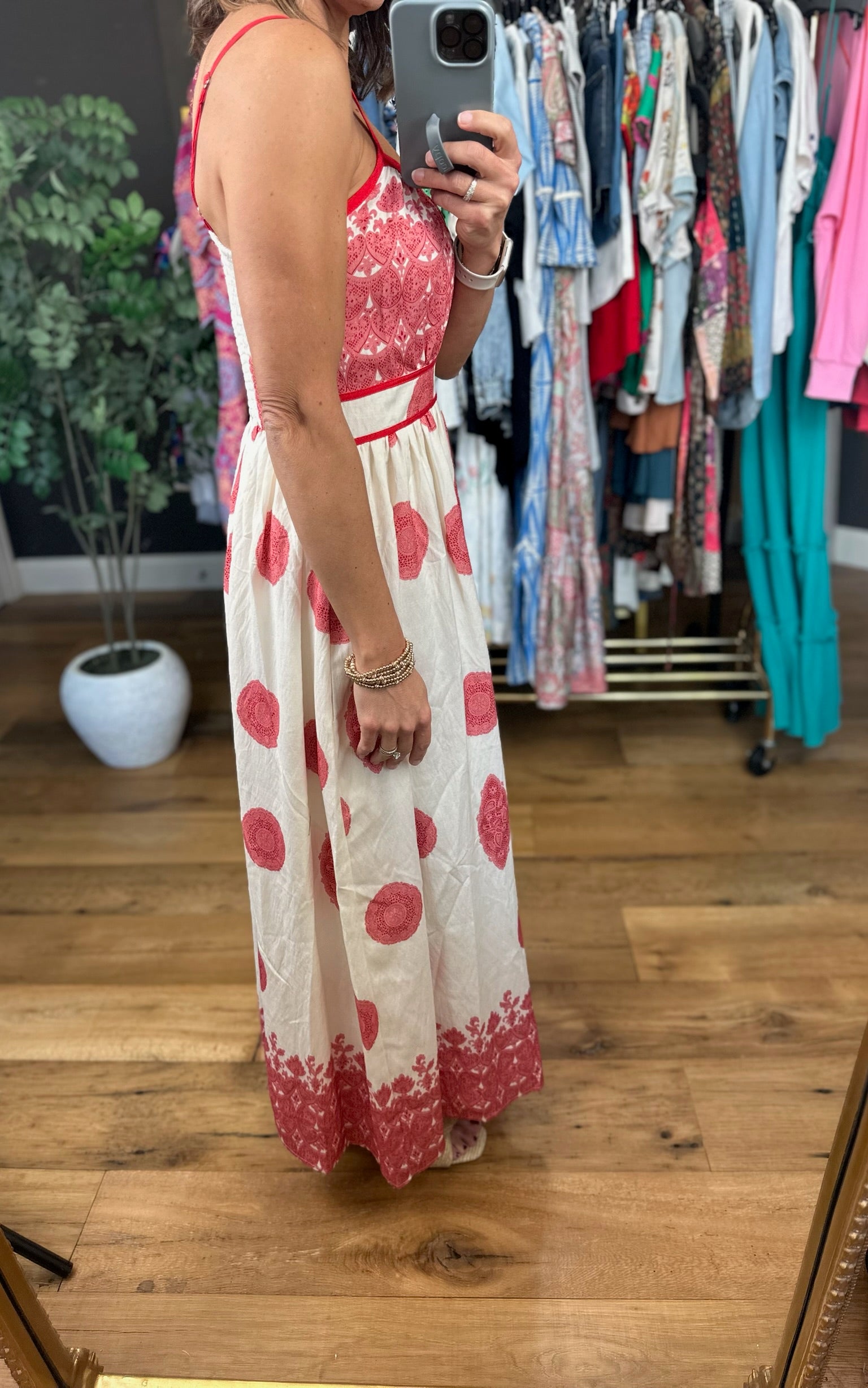Warm Breeze Patterned Maxi Dress-Dresses-Jodifl-Anna Kaytes Boutique, Women's Fashion Boutique in Grinnell, Iowa