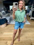 In A Good Spot Collared Top-Bucketlist-Anna Kaytes Boutique, Women's Fashion Boutique in Grinnell, Iowa