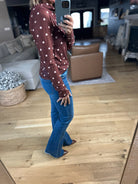 Call Me Wonderful Mock-Neck Top-Long Sleeves-Wishlist-Anna Kaytes Boutique, Women's Fashion Boutique in Grinnell, Iowa