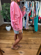 Living Lively Trimmed Crewneck-Sweaters-Fate-Anna Kaytes Boutique, Women's Fashion Boutique in Grinnell, Iowa
