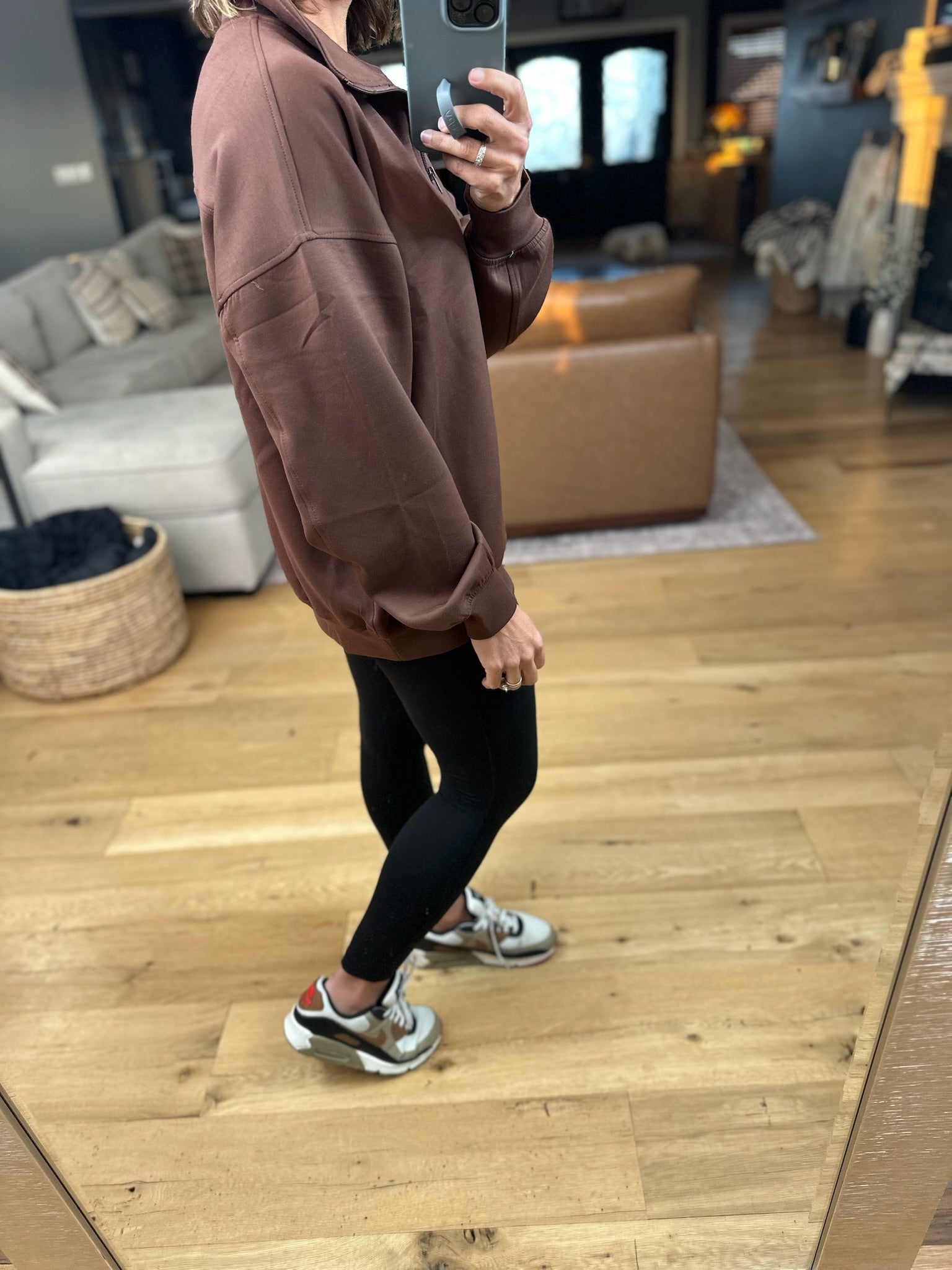 All True Things Pocket Pullover-Sweaters-Zenana-Anna Kaytes Boutique, Women's Fashion Boutique in Grinnell, Iowa