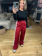 Casual Day Trim-Detail Pant-Pants-Very J-Anna Kaytes Boutique, Women's Fashion Boutique in Grinnell, Iowa