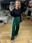 Casual Day Trim-Detail Pant-Pants-Very J-Anna Kaytes Boutique, Women's Fashion Boutique in Grinnell, Iowa