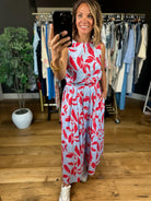 Along The Shore Patterned Pants-Pants-She & Sky-Anna Kaytes Boutique, Women's Fashion Boutique in Grinnell, Iowa