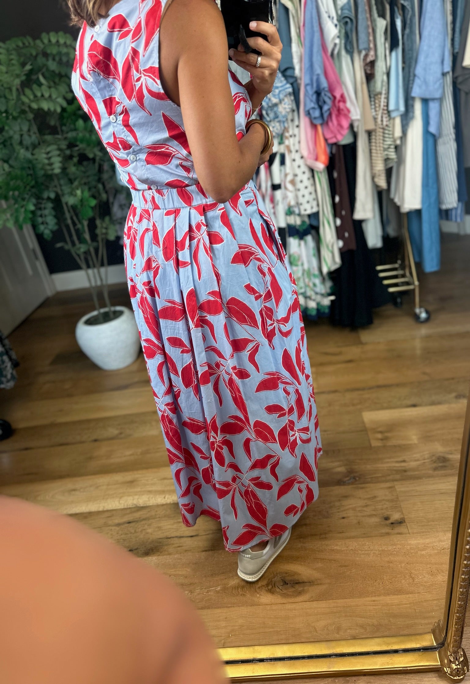 Along The Shore Patterned Pants-Pants-She & Sky-Anna Kaytes Boutique, Women's Fashion Boutique in Grinnell, Iowa