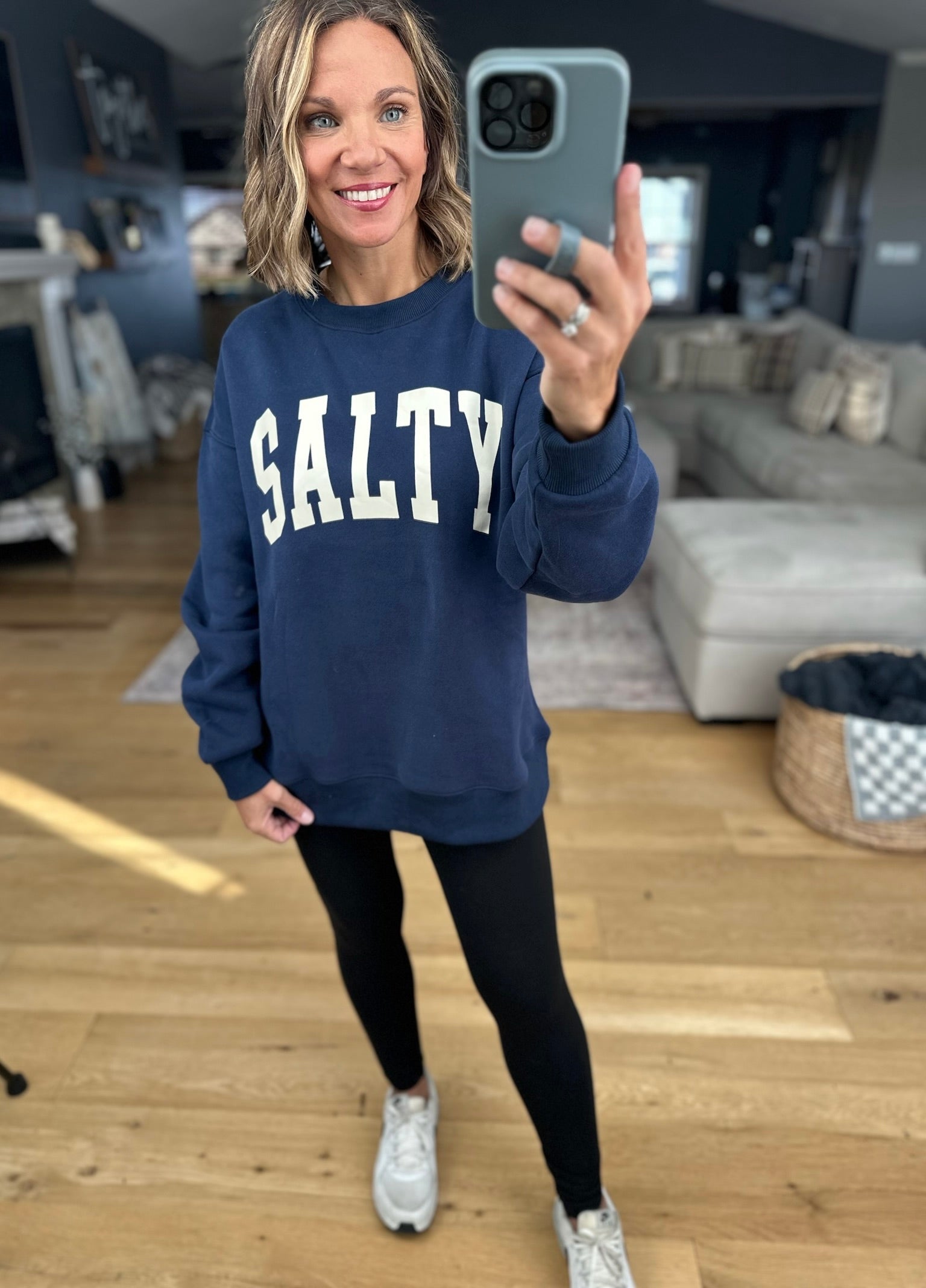 Salty Crew Sweatshirt-Sweaters-Aemi & Co-Anna Kaytes Boutique, Women's Fashion Boutique in Grinnell, Iowa