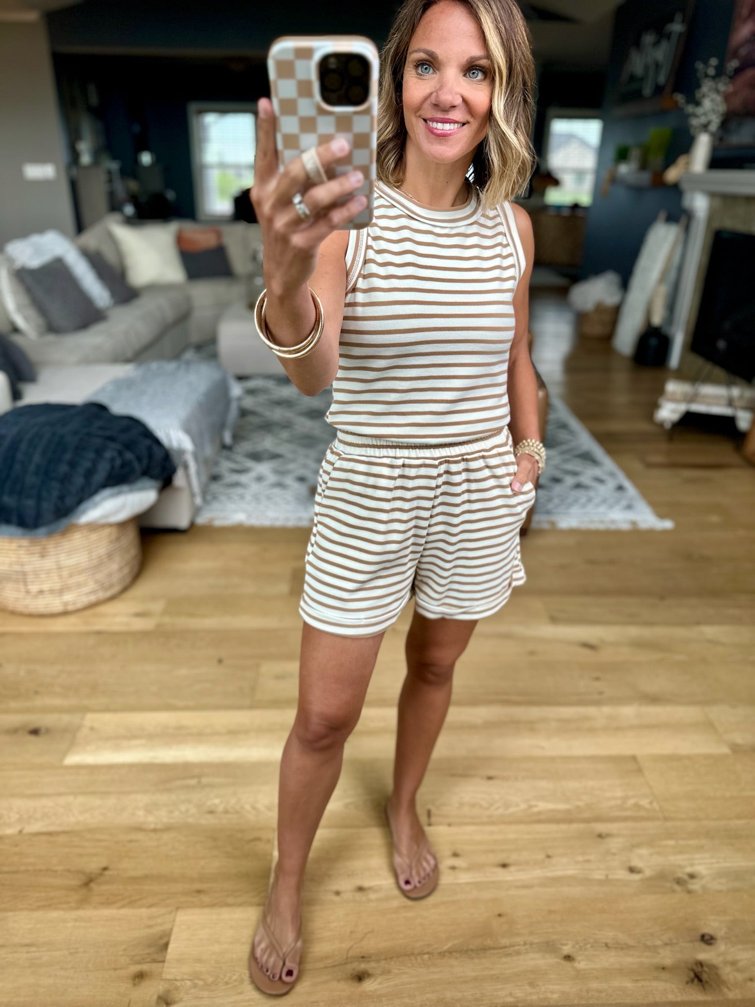 Stripes Done Right Set-Two Piece Set-Very J-Anna Kaytes Boutique, Women's Fashion Boutique in Grinnell, Iowa