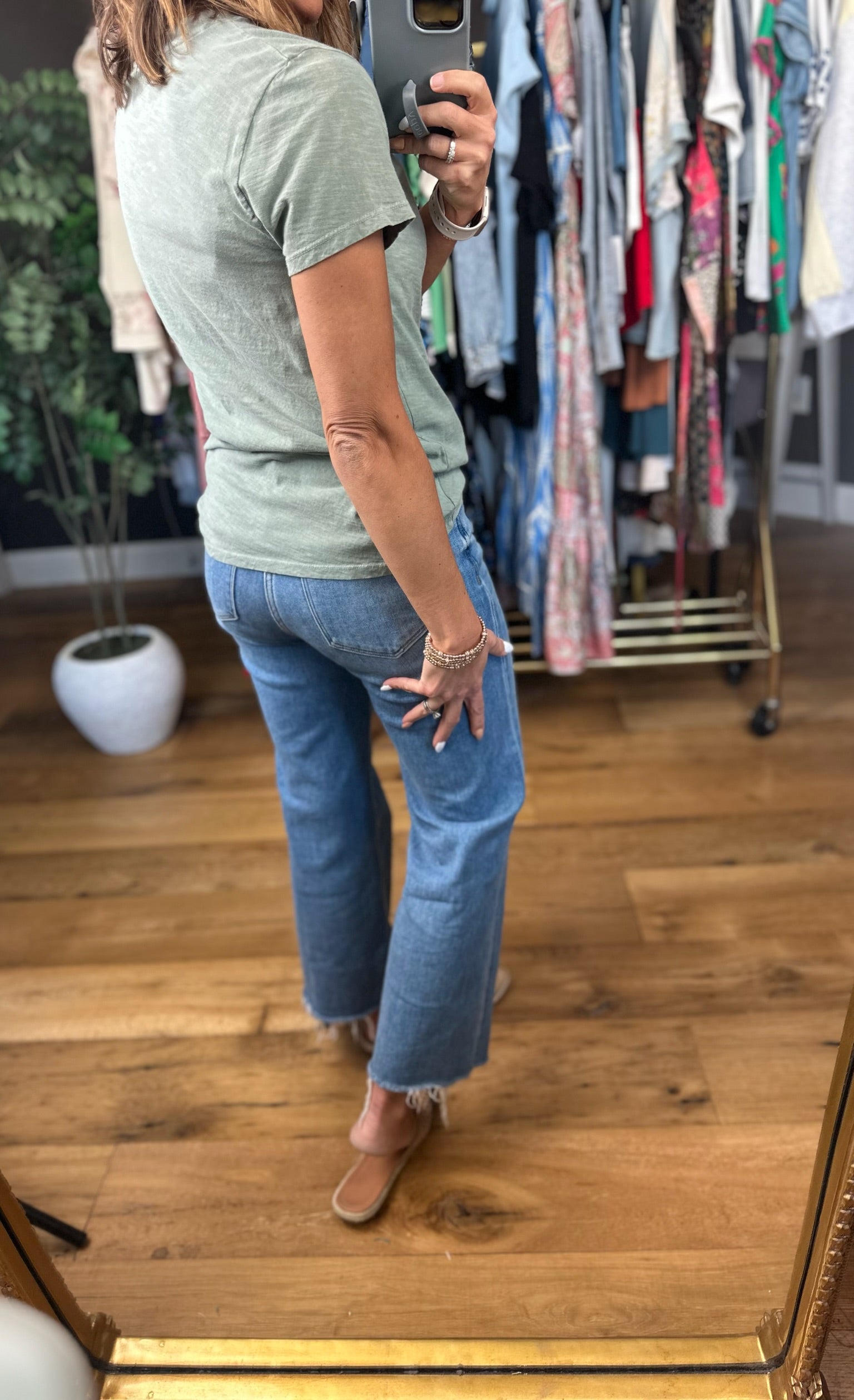 Simple Problems Crew Tee-Short Sleeves-Be Cool-Anna Kaytes Boutique, Women's Fashion Boutique in Grinnell, Iowa