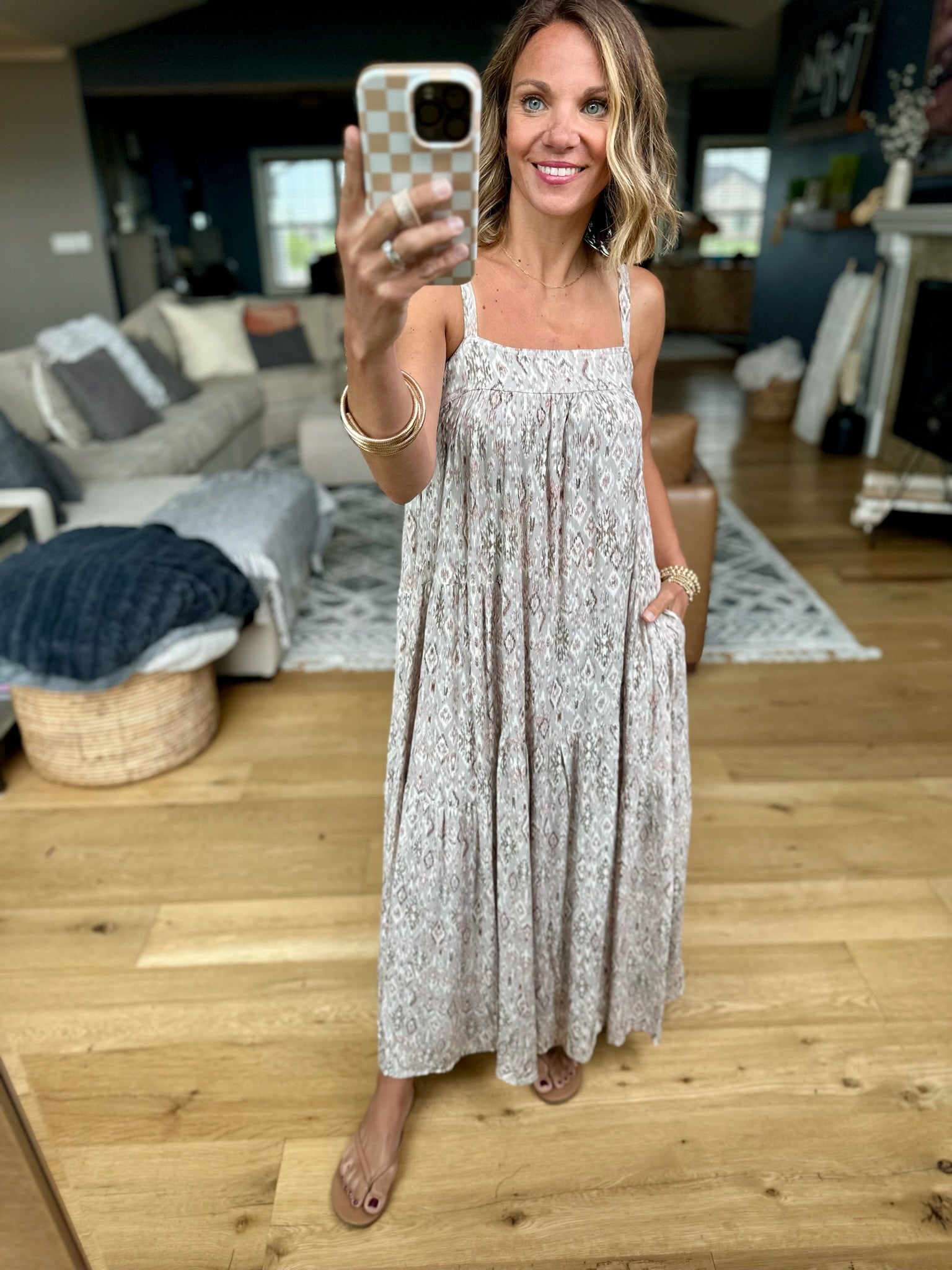 Summer Love Pocket Maxi-Dresses-Hem & Thread-Anna Kaytes Boutique, Women's Fashion Boutique in Grinnell, Iowa