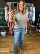 Simple Problems Crew Tee-Short Sleeves-Be Cool-Anna Kaytes Boutique, Women's Fashion Boutique in Grinnell, Iowa