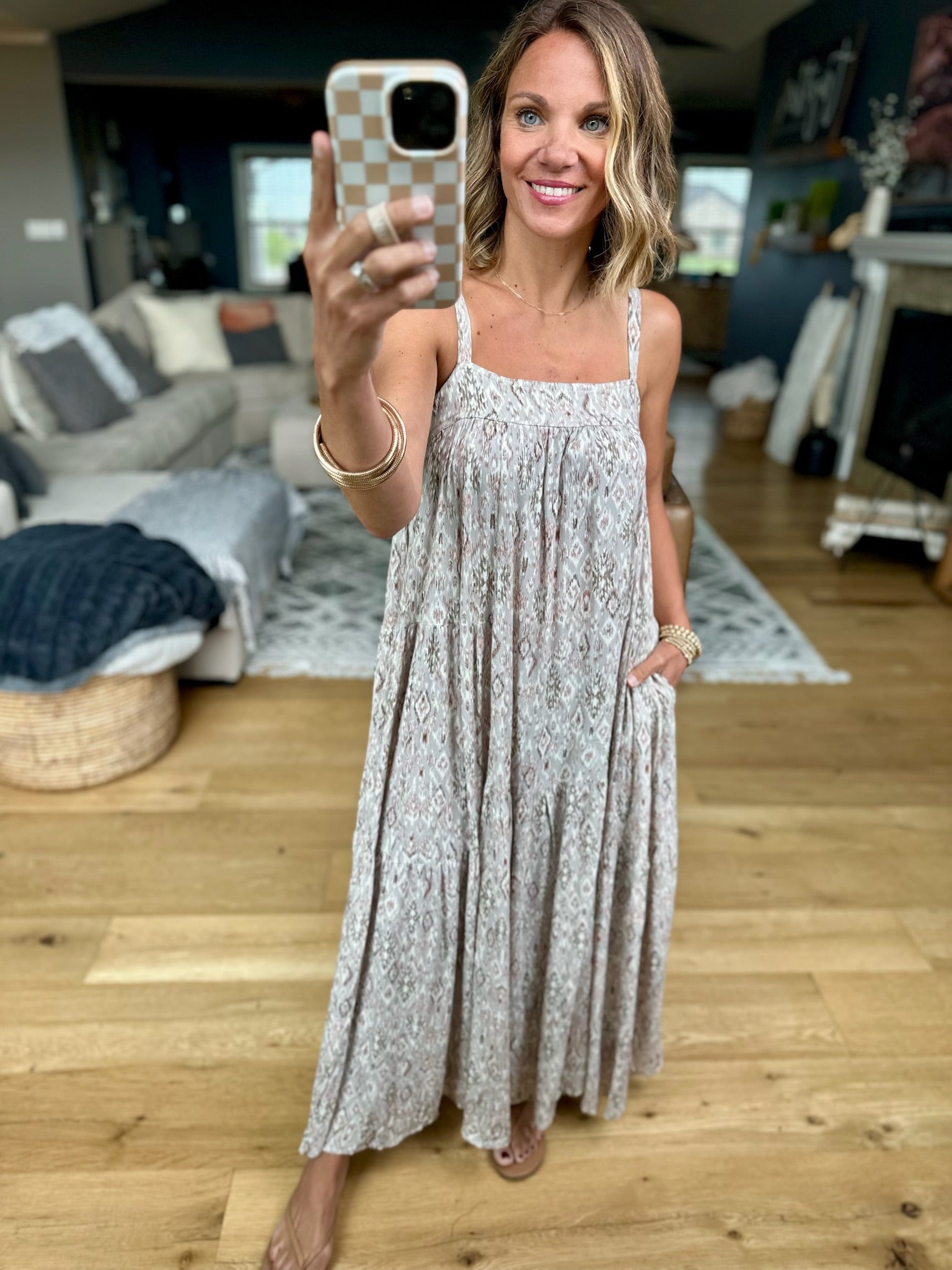 Summer Love Pocket Maxi-Dresses-Hem & Thread-Anna Kaytes Boutique, Women's Fashion Boutique in Grinnell, Iowa