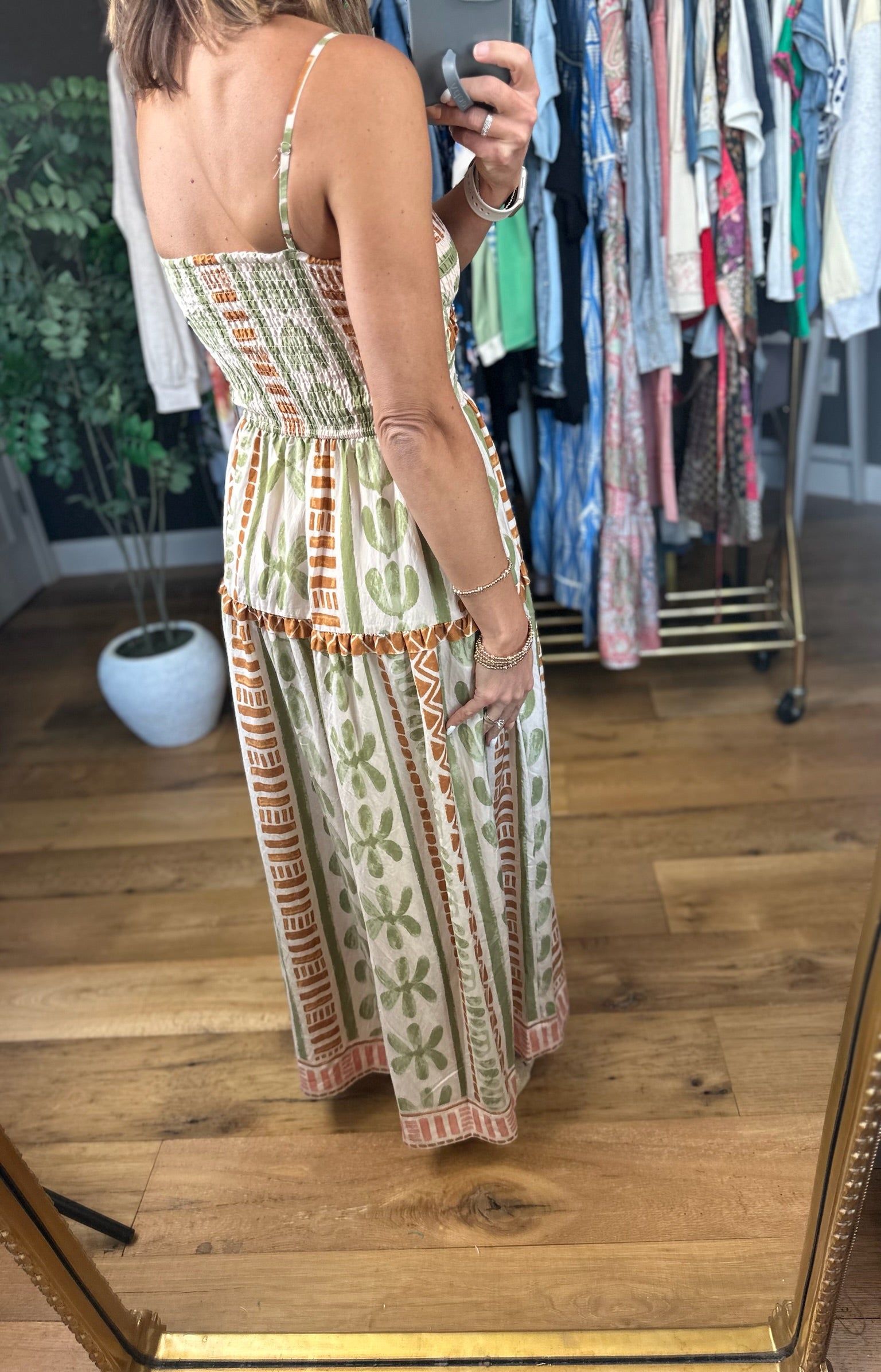 Written In The Sand Patterned Dress-Dresses-Dress Forum-Anna Kaytes Boutique, Women's Fashion Boutique in Grinnell, Iowa