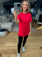 The Jessa Crew Tee - Multiple Options-Short Sleeves-Zenana-Anna Kaytes Boutique, Women's Fashion Boutique in Grinnell, Iowa