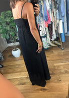 Knew Me Best Textured Tie-Front Maxi-Dresses-Wishlist-Anna Kaytes Boutique, Women's Fashion Boutique in Grinnell, Iowa