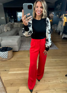 Out For The Night Floral-Sleeve Top-Top-Doe & Rae-Anna Kaytes Boutique, Women's Fashion Boutique in Grinnell, Iowa