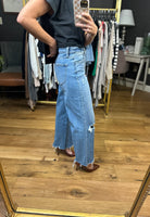 The Penelope High-Rise Wide-Leg Crop Denim-Vervet-Anna Kaytes Boutique, Women's Fashion Boutique in Grinnell, Iowa