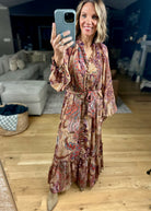 Magic Moments Paisley Dress-Dresses-Dress Forum-Anna Kaytes Boutique, Women's Fashion Boutique in Grinnell, Iowa