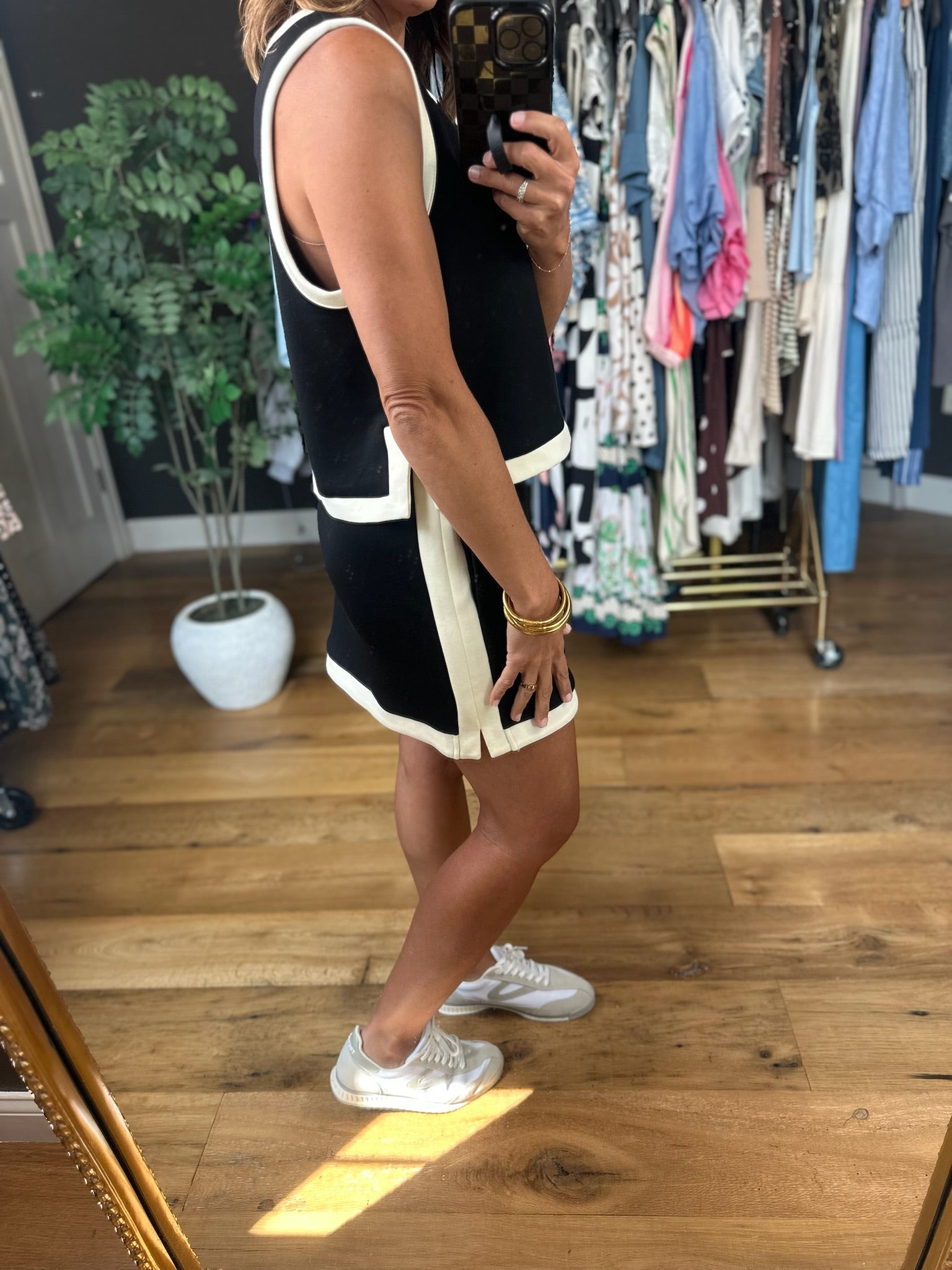 In The Game Tank + Skirt Set-Dresses-Entro-Anna Kaytes Boutique, Women's Fashion Boutique in Grinnell, Iowa