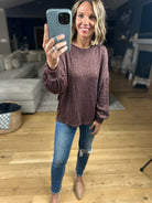 Moments In Time Ribbed Long Sleeve Top-Blu Pepper-Anna Kaytes Boutique, Women's Fashion Boutique in Grinnell, Iowa