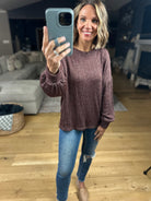 Moments In Time Ribbed Long Sleeve Top-Blu Pepper-Anna Kaytes Boutique, Women's Fashion Boutique in Grinnell, Iowa