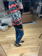 Right At Home Fair Isle Sweater-Sweaters-& Merci-Anna Kaytes Boutique, Women's Fashion Boutique in Grinnell, Iowa
