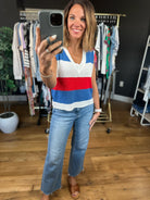 Liberty Lane V-Neck Top-Sleeveless-Wishlist-Anna Kaytes Boutique, Women's Fashion Boutique in Grinnell, Iowa