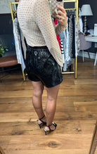 Whole Thing Shimmer Paperbag Shorts - Multiple Options-Entro-Anna Kaytes Boutique, Women's Fashion Boutique in Grinnell, Iowa