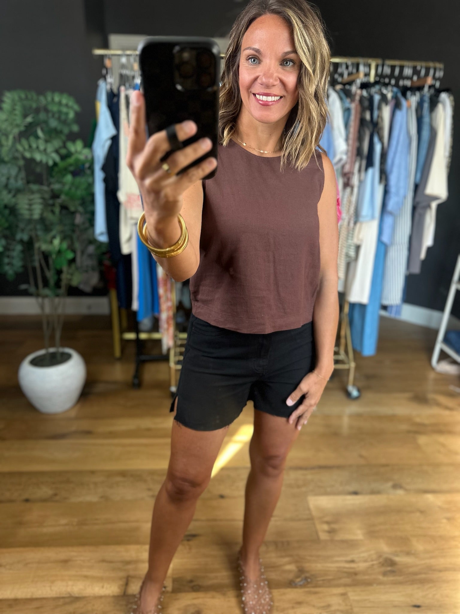 Z Supply Sloane Linen Top-Dresses-Z Supply-Anna Kaytes Boutique, Women's Fashion Boutique in Grinnell, Iowa