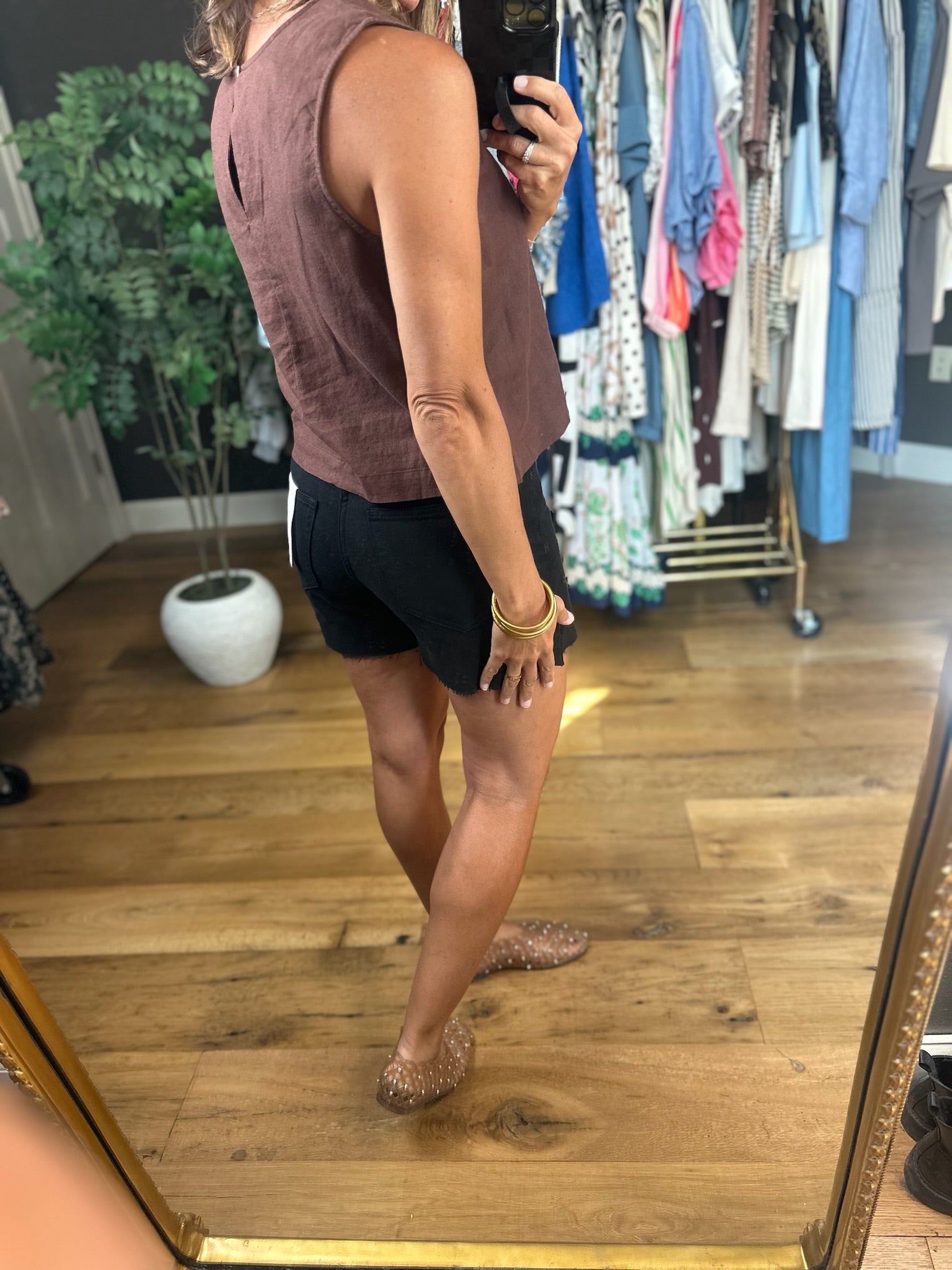 Z Supply Sloane Linen Top-Dresses-Z Supply-Anna Kaytes Boutique, Women's Fashion Boutique in Grinnell, Iowa
