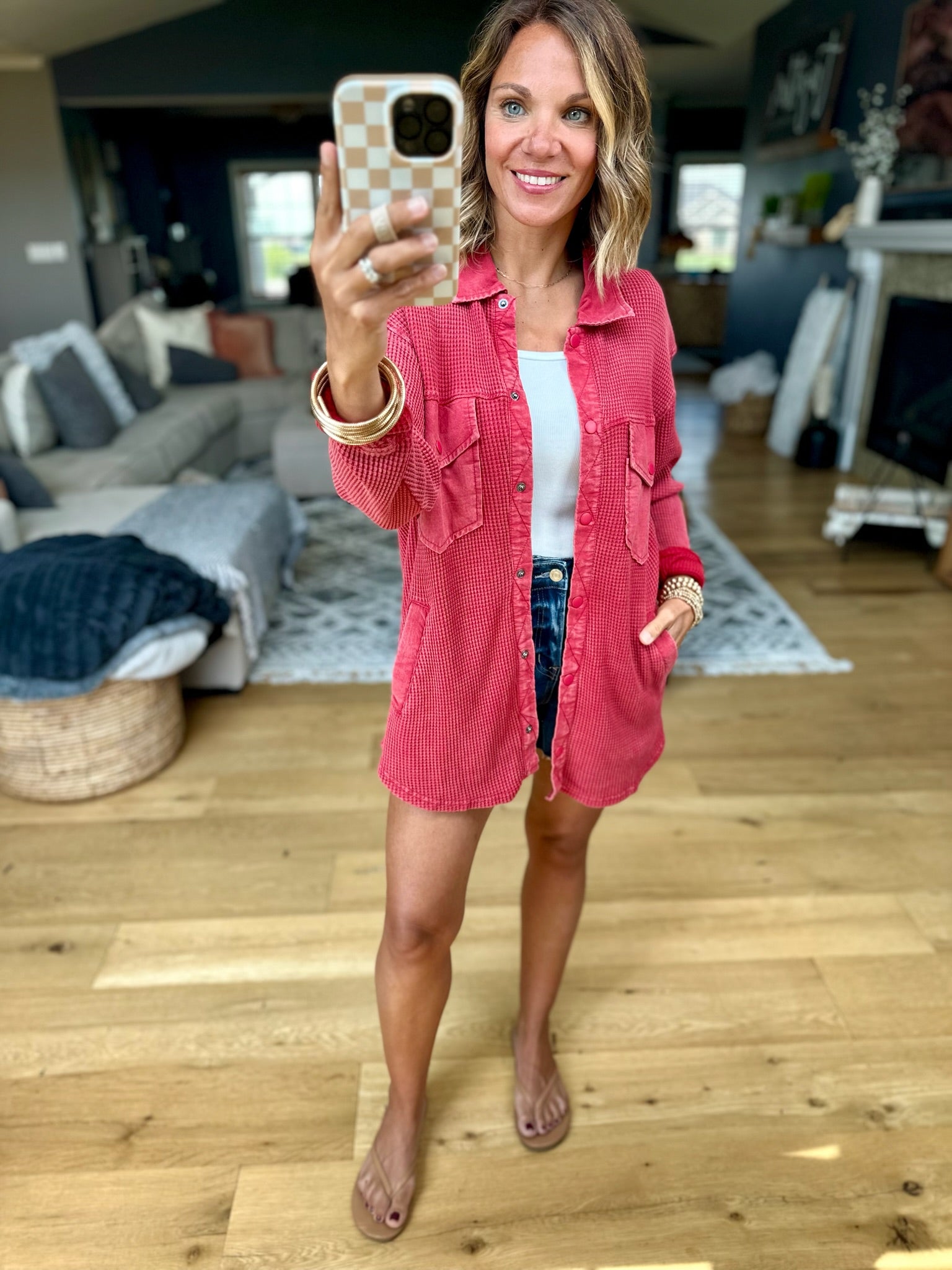 Strong Feelings Mineral Wash Shacket-Mono B-Anna Kaytes Boutique, Women's Fashion Boutique in Grinnell, Iowa