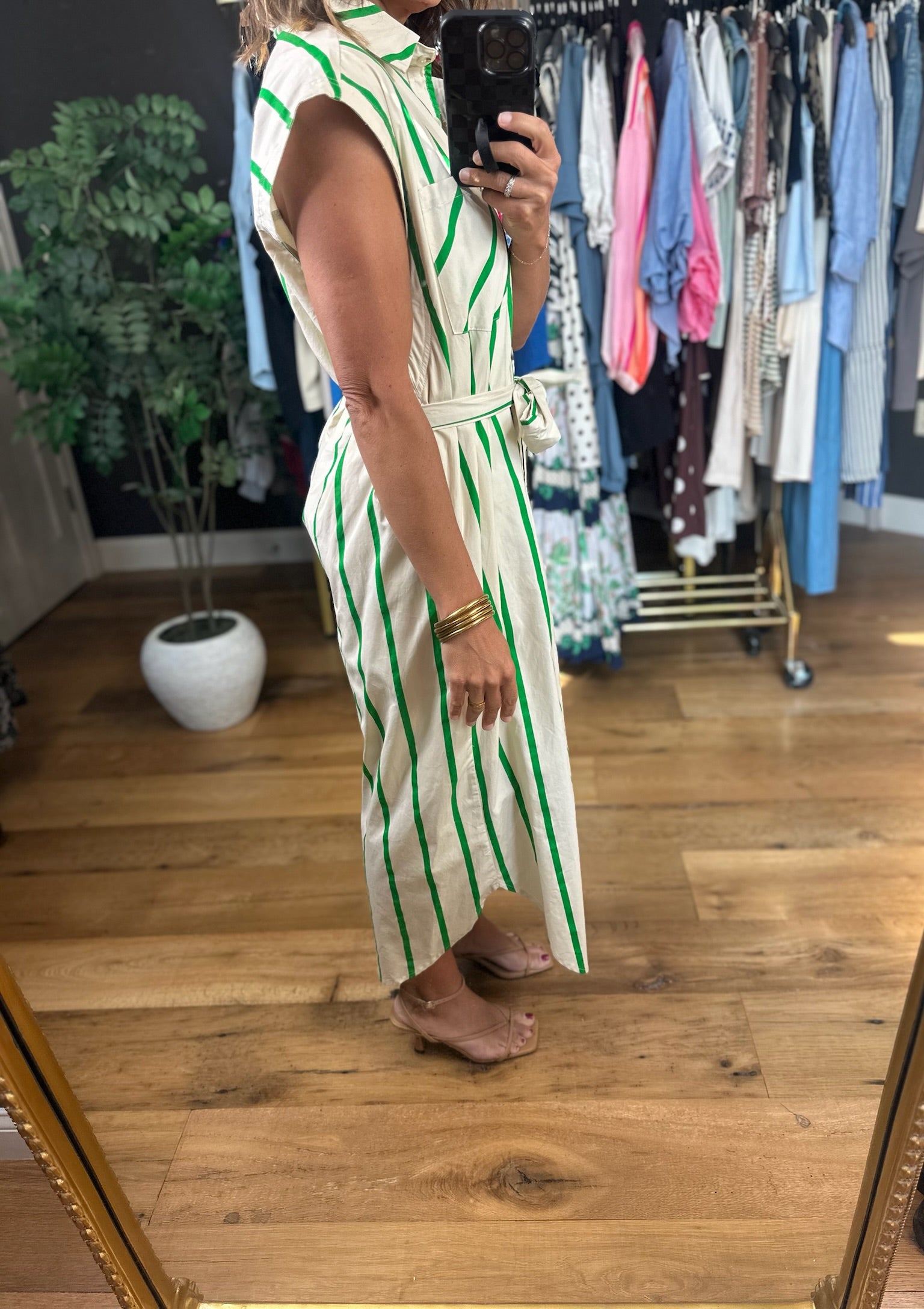 Weekend Getaway Striped Dress-Dresses-Entro-Anna Kaytes Boutique, Women's Fashion Boutique in Grinnell, Iowa