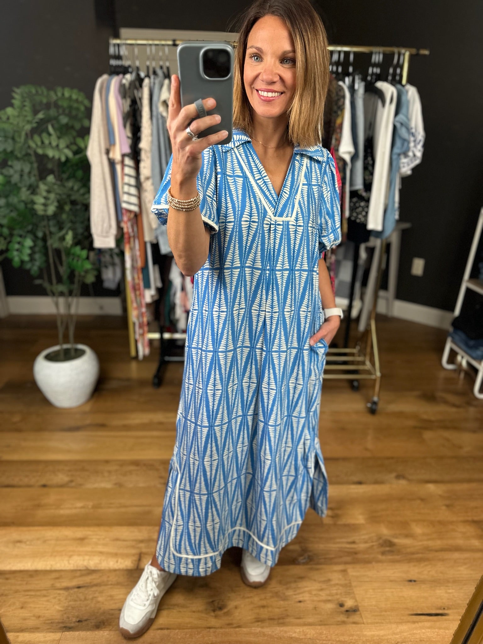 Weekend Plans Maxi Dress-Dresses-Umgee-Anna Kaytes Boutique, Women's Fashion Boutique in Grinnell, Iowa