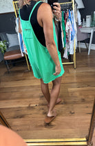 Make My Way Pocket Romper - Green-Rompers-Ces Femme-Anna Kaytes Boutique, Women's Fashion Boutique in Grinnell, Iowa