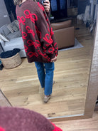 All Wrapped Up Bow Cardigan-Sweaters-Bucketlist-Anna Kaytes Boutique, Women's Fashion Boutique in Grinnell, Iowa