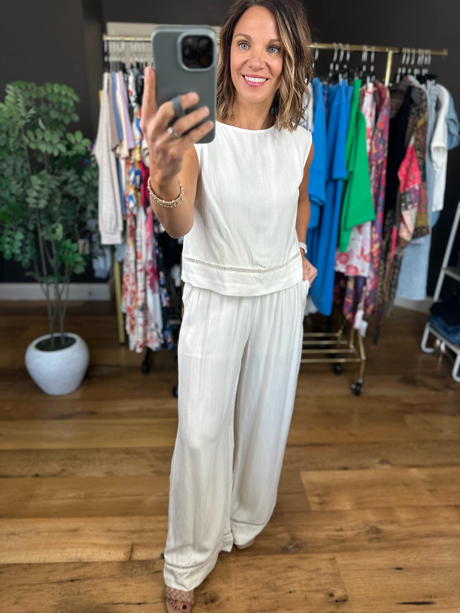 Mykonos Muse 2-Piece Set-Sleeveless-Blu Pepper-Anna Kaytes Boutique, Women's Fashion Boutique in Grinnell, Iowa