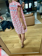 Coastal Cool Girl Patterned Dress-THML-Anna Kaytes Boutique, Women's Fashion Boutique in Grinnell, Iowa
