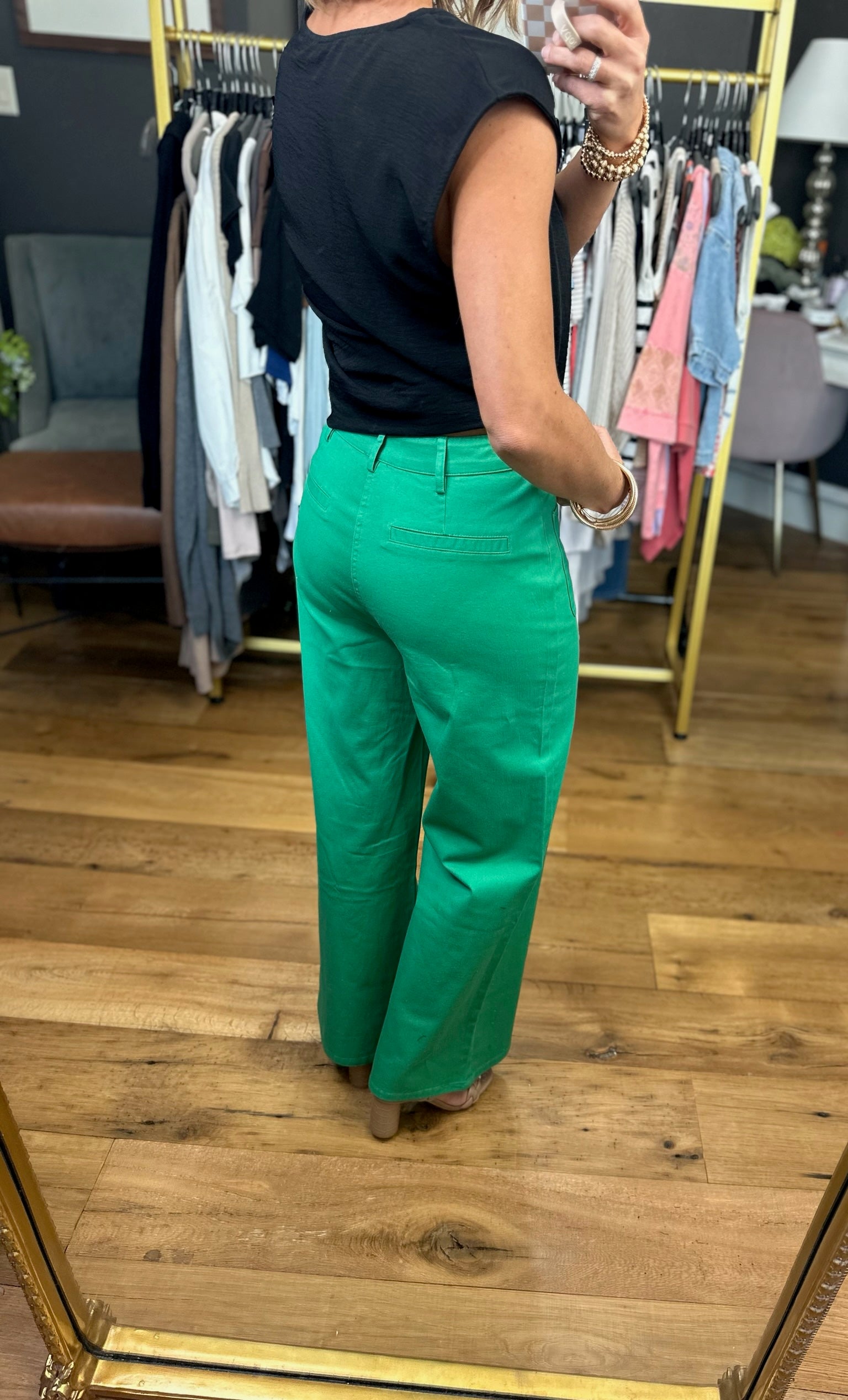 The Nina Vintage Wide-Leg Pant - Multiple Options-Thread & Supply-Anna Kaytes Boutique, Women's Fashion Boutique in Grinnell, Iowa