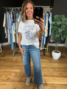 Feeling Lucky Graphic Tee-Short Sleeves-Tres Bien-Anna Kaytes Boutique, Women's Fashion Boutique in Grinnell, Iowa