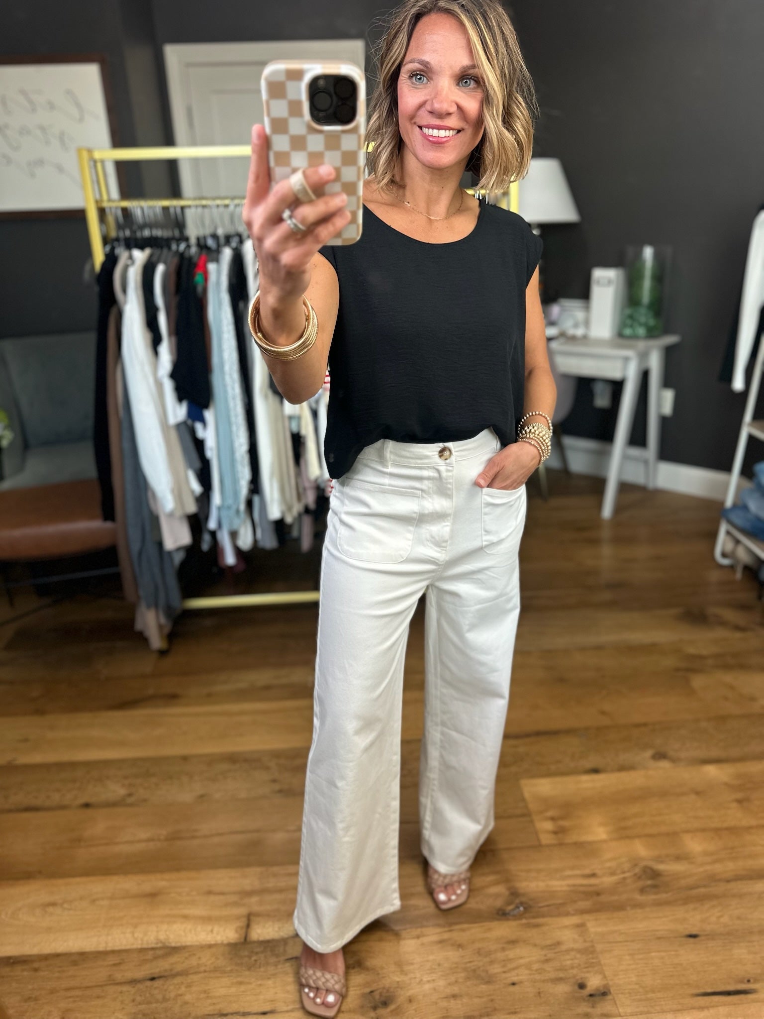 The Nina Vintage Wide-Leg Pant - Multiple Options-Thread & Supply-Anna Kaytes Boutique, Women's Fashion Boutique in Grinnell, Iowa