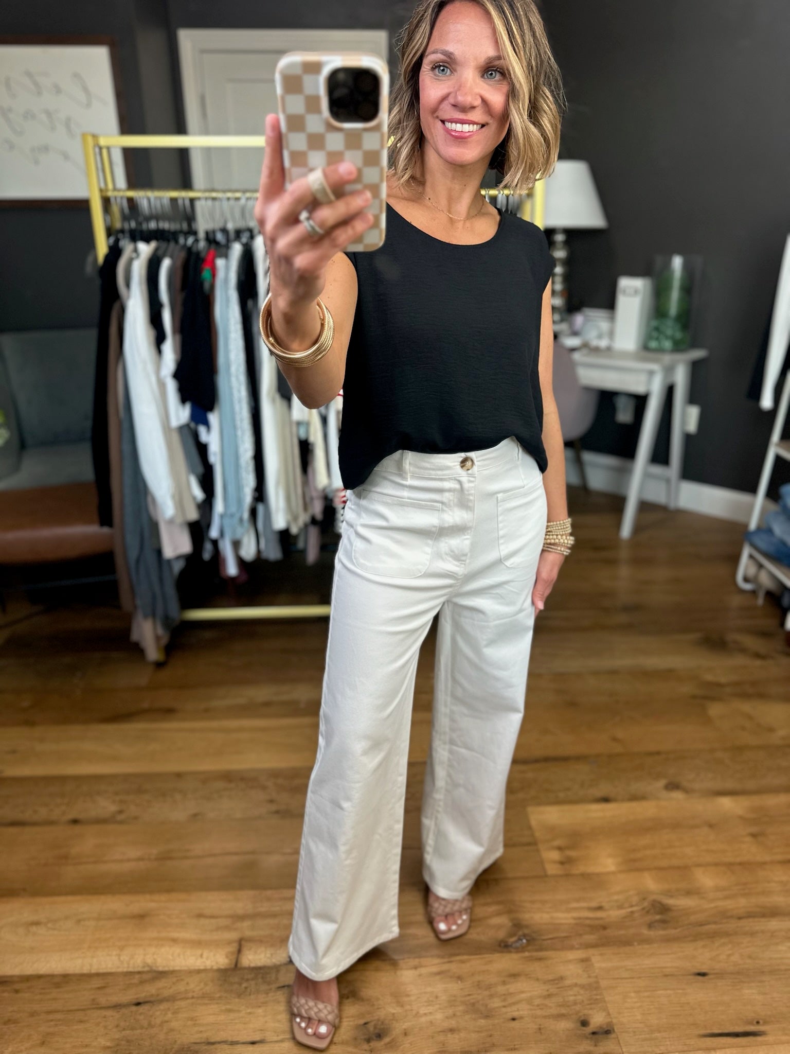 The Nina Vintage Wide-Leg Pant - Multiple Options-Thread & Supply-Anna Kaytes Boutique, Women's Fashion Boutique in Grinnell, Iowa