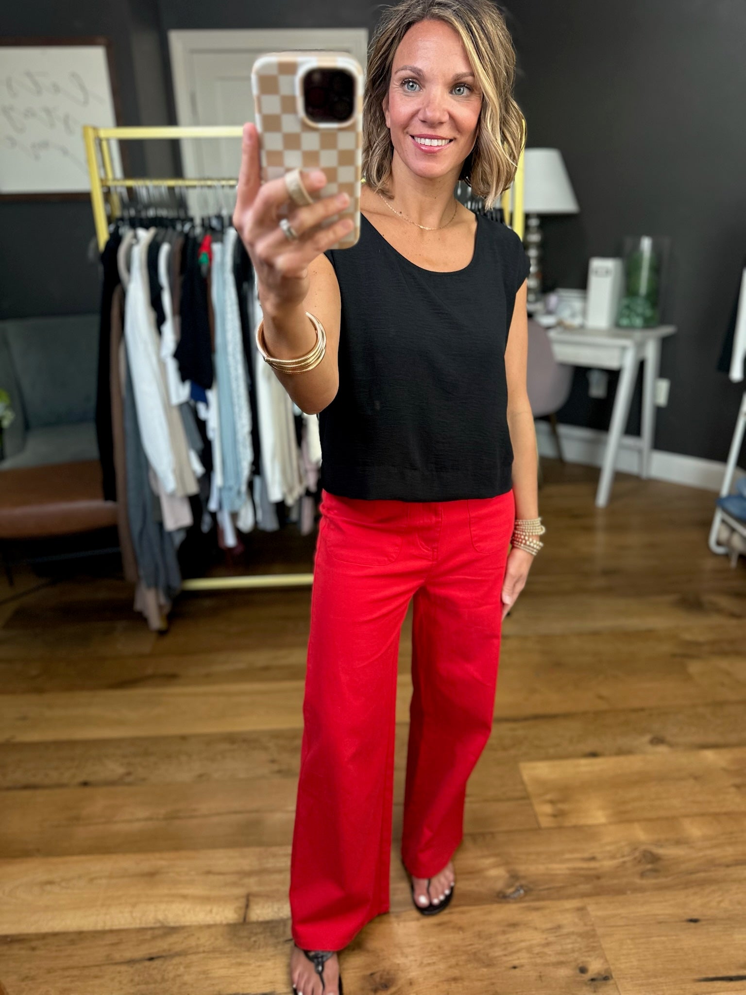 The Nina Vintage Wide-Leg Pant - Multiple Options-Thread & Supply-Anna Kaytes Boutique, Women's Fashion Boutique in Grinnell, Iowa