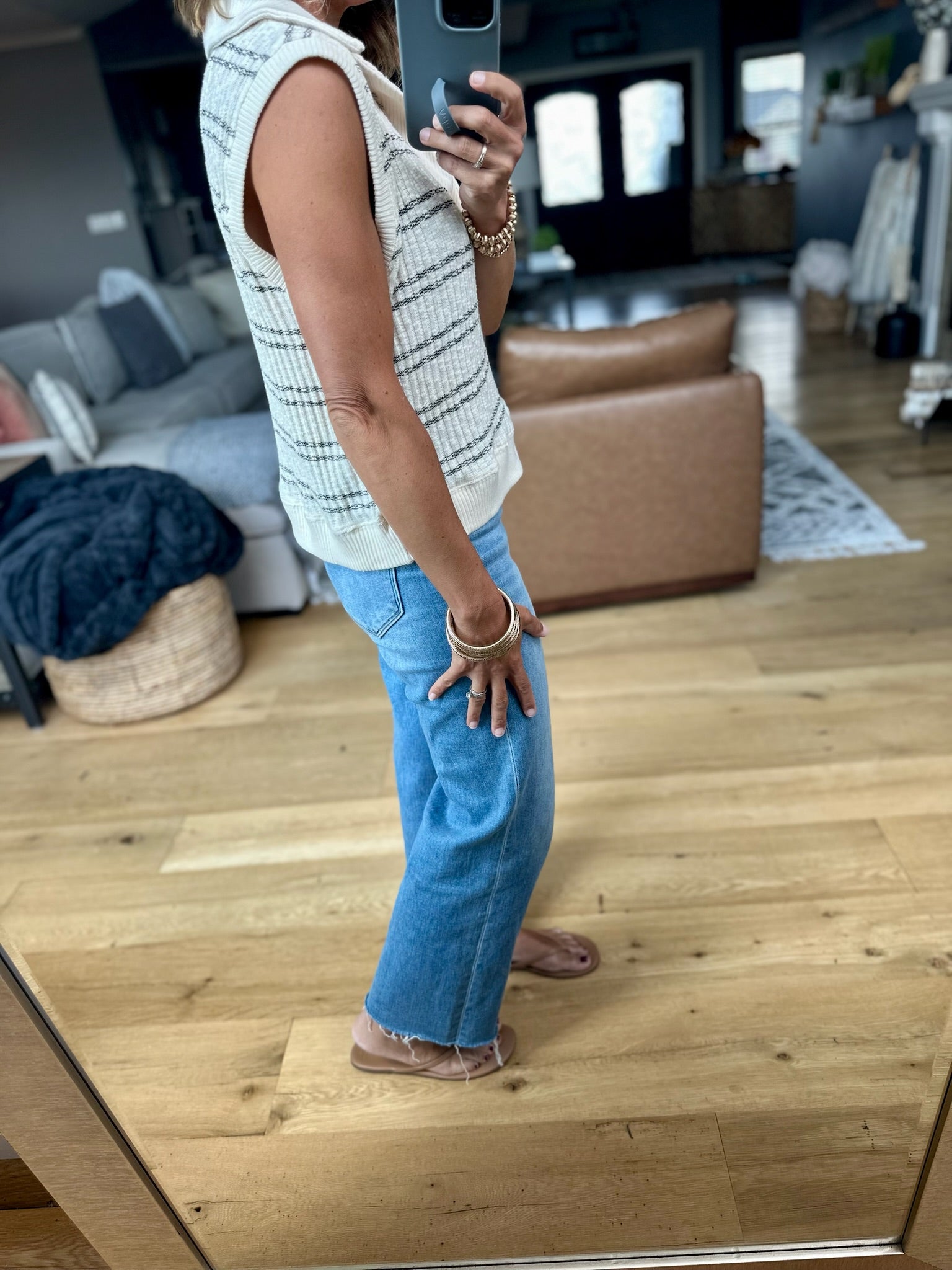 Whisper Of Summer Knit Top-top-By Together-Anna Kaytes Boutique, Women's Fashion Boutique in Grinnell, Iowa