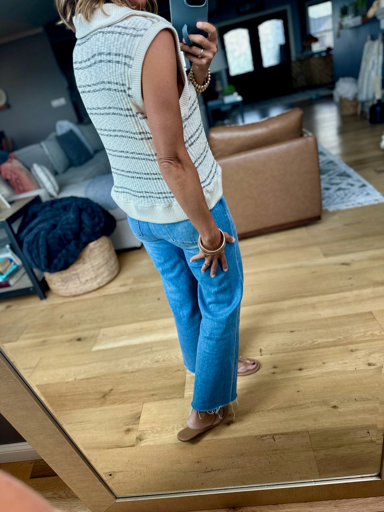 Whisper Of Summer Knit Top-top-By Together-Anna Kaytes Boutique, Women's Fashion Boutique in Grinnell, Iowa