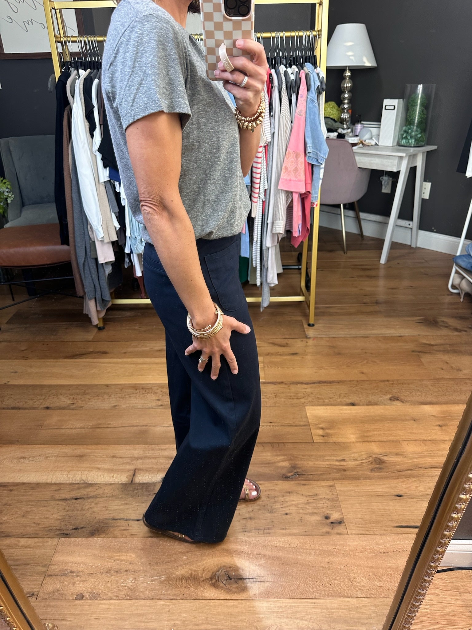 Best Choice Crew Tee - Grey-Be Cool-Anna Kaytes Boutique, Women's Fashion Boutique in Grinnell, Iowa