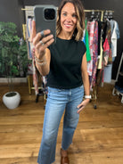 Lifetime Of Love Cap-Sleeve Top-Short Sleeves-Double Zero-Anna Kaytes Boutique, Women's Fashion Boutique in Grinnell, Iowa