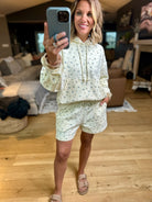 Bloom Where Planted Hoodie + Short Set-Wishlist-Anna Kaytes Boutique, Women's Fashion Boutique in Grinnell, Iowa