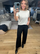 The Leilani High-Rise Wide-Leg Crop Denim-Jeans-Vervet-Anna Kaytes Boutique, Women's Fashion Boutique in Grinnell, Iowa