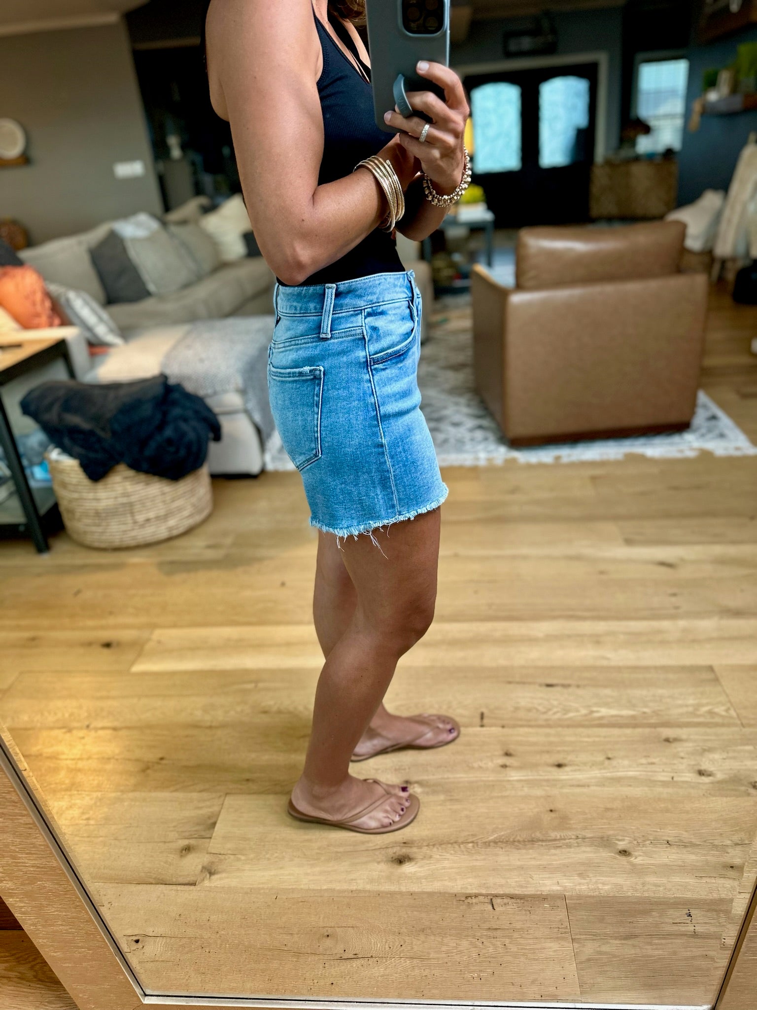 The Piper High Rise Shorts-shorts-Vervet-Anna Kaytes Boutique, Women's Fashion Boutique in Grinnell, Iowa